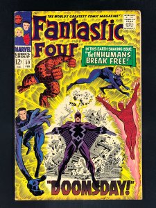 Fantastic Four #59 (1967) VG Dr. Doom Steals Silver Surfer's Powers