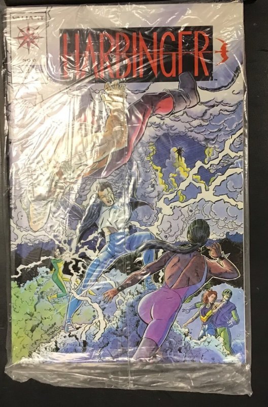 HARBINGER Children of the Eighth Day VALIANT TPB 1992 SEALED BLUE Plus Issue #0