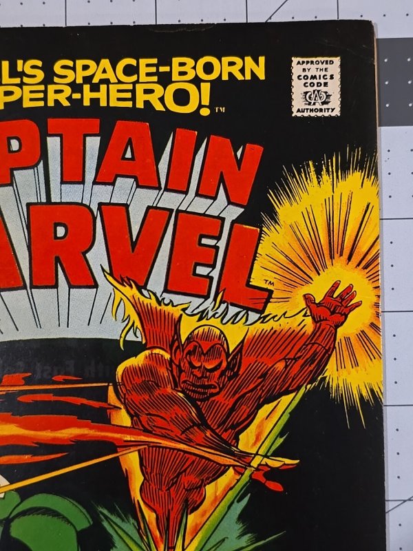 Captain Marvel #2 Vol. 1  Super Skrull Marvel Comics 1968 Silver Age Roy Thomas