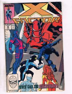 Lot of 6 X-Factor Marvel Comic Books #40 41 42 43 44 45 BH39