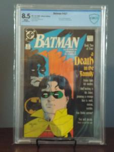 Batman #426, #427, #428, #429 CBCS 6.0 - 8.5 Not CGC, A Death In The Family