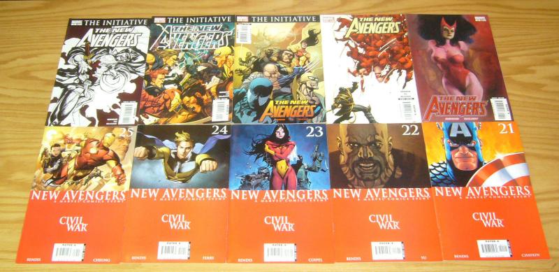 New Avengers #1-64 VF/NM complete series + annual 1-3 + finale - bendis set lot