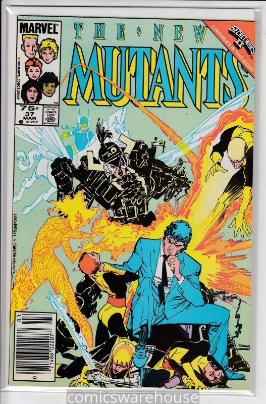 NEW MUTANTS (1983 MARVEL) #37 VF/NM A19122