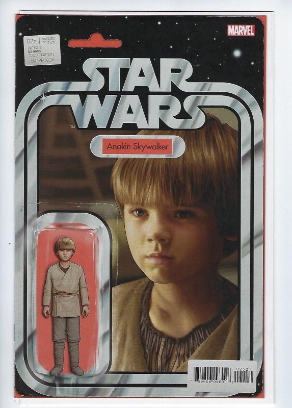 Star Wars #25 John Tyler Christopher Action Figure Variant (2020) {NM-}