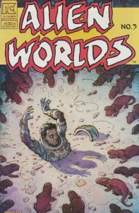 Alien Worlds #3 VG ; Pacific | low grade comic