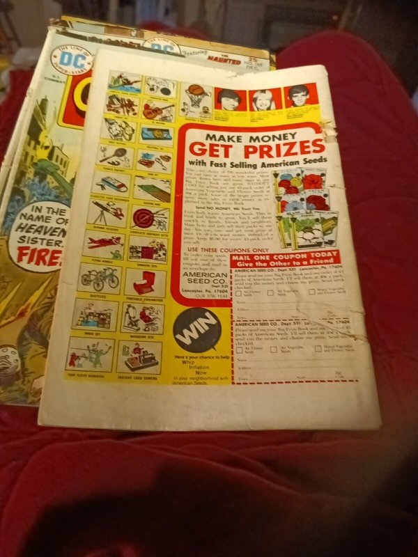 G.I Combat 7 Issue DC Bronze Age Comics Lot Run Set Haunted Tank Collection