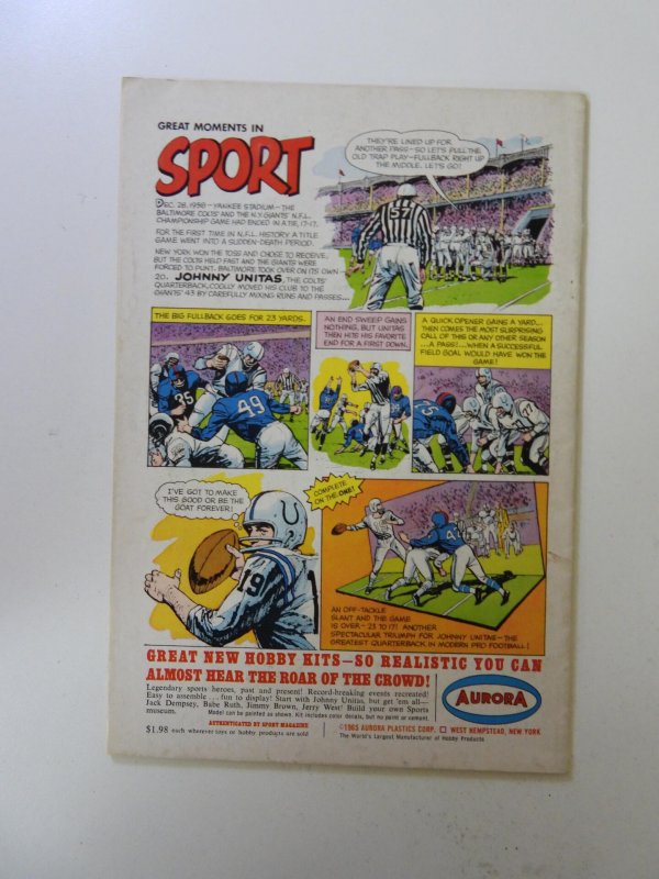 The Flash #157 (1965) VG+ condition top staple detached from cover