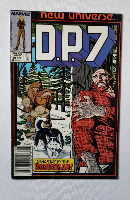 D.P.7 #10 Newsstand Edition (1987)