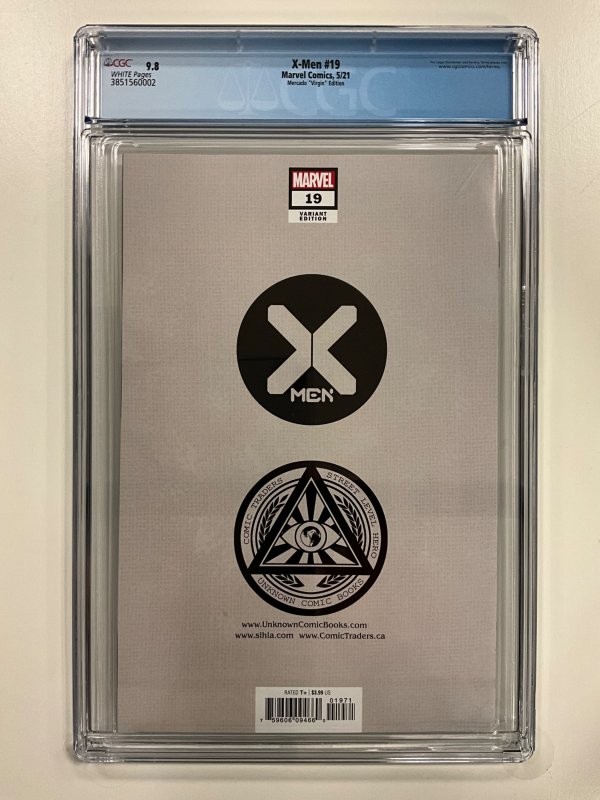 X-Men #19 Mercado Cover B (2021) CGC 9.8