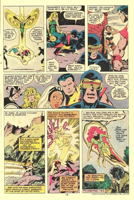 X-MEN #128 (Dec1979 ) 8.0 VF Claremont! Byrne! Austin! PROTEUS! Scotland!