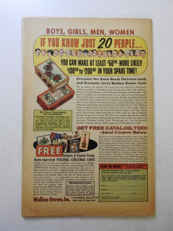 Journey Into Mystery #95 (1963) VG- Condition moisture stains