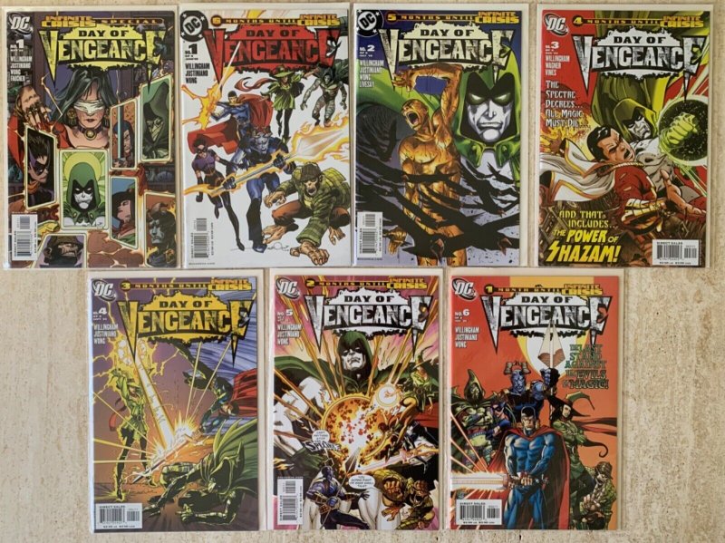 INFINITE CRISIS 1-7 + VARIANTS + 5 TIE-IN SERIES, MORE! | 58 TOTAL | VF TO VF/NM