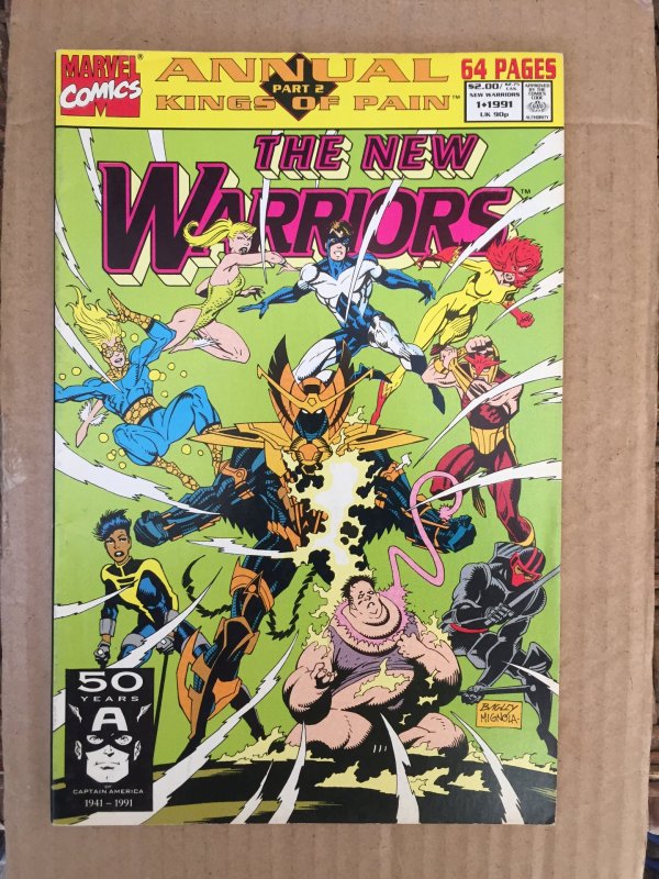 The New Warriors #1 Annual