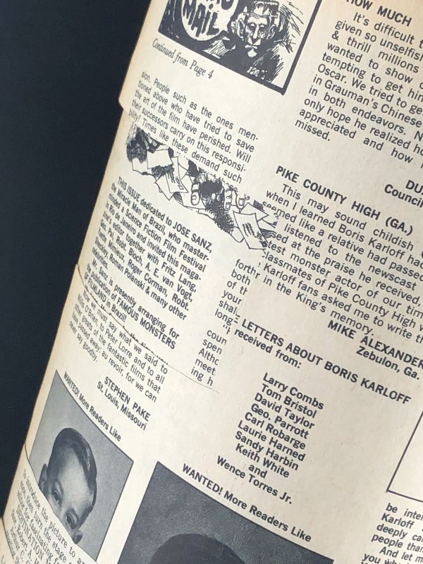 Famous Monsters of Filmland #57 (1969)