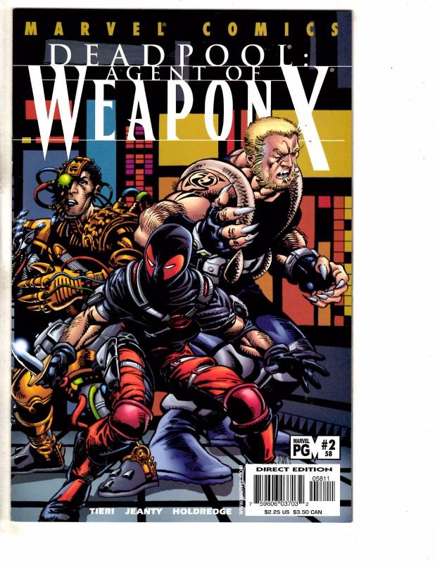 Deadpool # 58 (2) NM Marvel Comic Book Cable X-Force X-Men Domino Wolverine J240