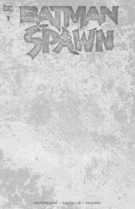 Batman/Spawn #1 2022 Blank Cover I DC/Image H06