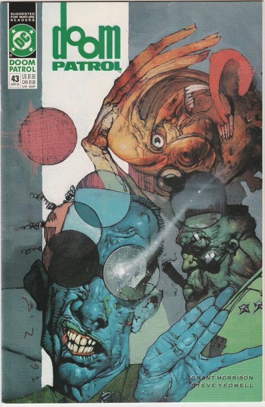 4 Doom Patrol DC Comic Books # 42 43 44 45 Grant Morrison Richard Case LH14