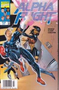 Alpha Flight (2nd Series) #7 (Newsstand) VF ; Marvel | Steven Seagle