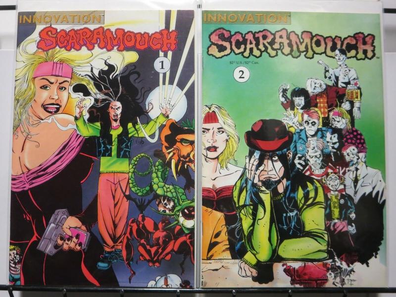 SCARAMOUCHE 1-2  Vertigo-ish supernatural romp!