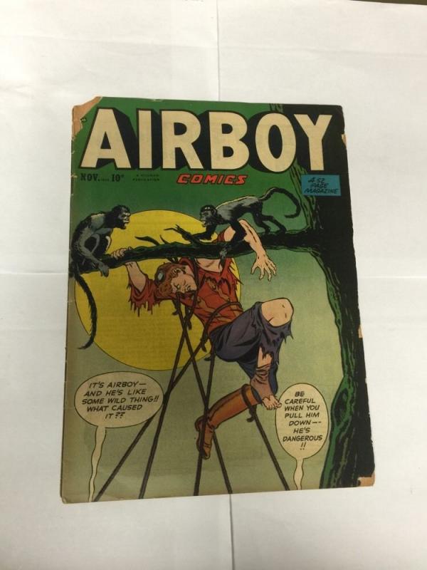 Airboy Comics Volume Vol 7 Issue 10 4.0 Very Good Vg See Pictures