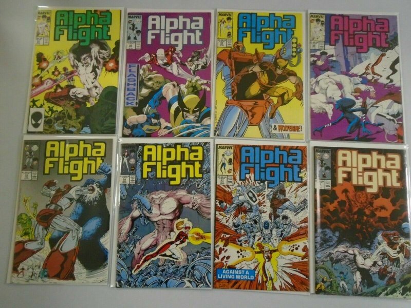 Alpha Flight lot 43 different from #57-100 8.0 VF (1987-91 1st series)
