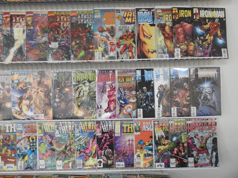 Huge Lot 140+ Comics W/ Iron Man,  Inhumans, Thor, Hercules+ Avg VF Condition!!