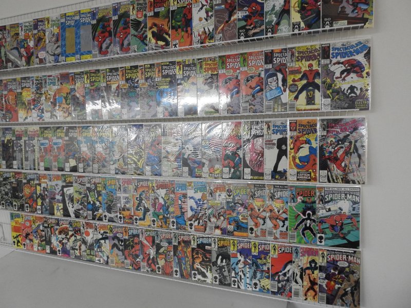 Huge Lot 110+ All Spectacular Spider-Man Comics!!! Avg VF- Condition!