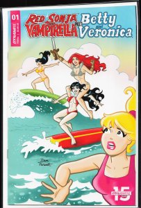Red Sonja and Vampirella Meet Betty and Veronica #1 Cover F (2019) Vampirella