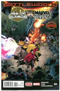 AGE of ULTRON vs MARVEL ZOMBIES #1 2 3 4, NM, BattleWorld, 2015, more in store 