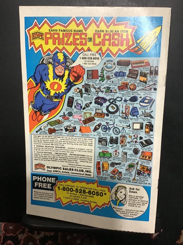 Captain America #271 (1982) Cap Wrestles Mr. X! Hi grade!  VF/NM Wow!