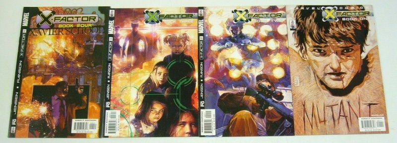 X-Factor vol. 2 #1-4 VF/NM complete series - marvel comics - set lot 2 3