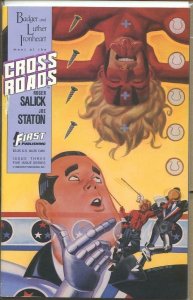 CROSS ROADS #3, NM, Badger, Luther Ironheart, First, 1988, more in store