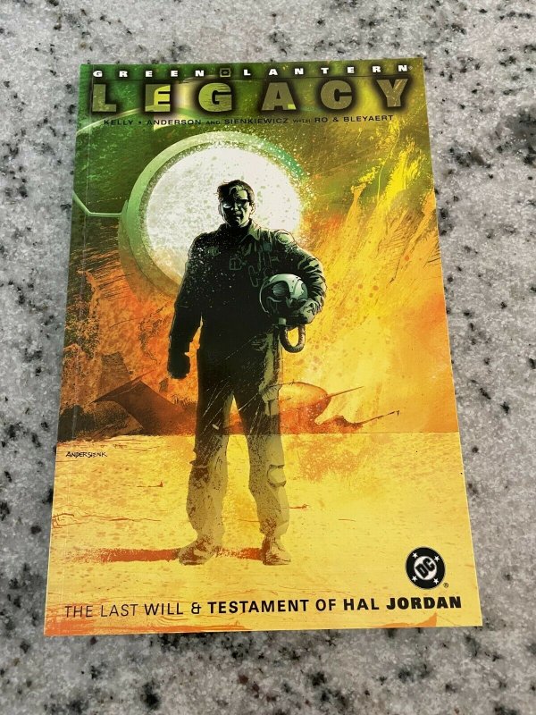 Green Lantern Legacy Last Will Hal Jordan DC Comics Graphic Novel Book DH34