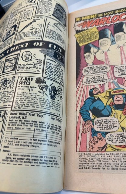 The X-Men #30 (1967)The warlock wakes Thomas/Lee See!