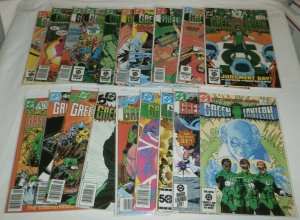 Green Lantern V2 #172-200 (incom.) Corps V1 #201-224 (miss. 3) comics lot of 41