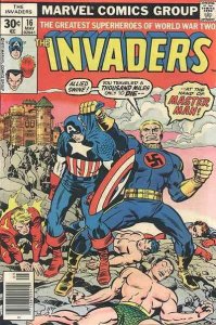 Invaders #16 FN ; Marvel | Jack Kirby