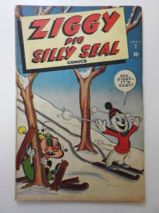 Ziggy Pig-Silly Seal Comics #3 (1945) Solid VG+ Condition!! Early Timely!!