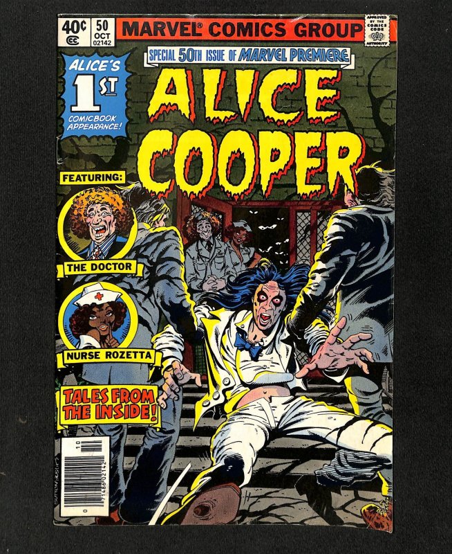 Marvel Premiere #50 1st Alice Cooper!