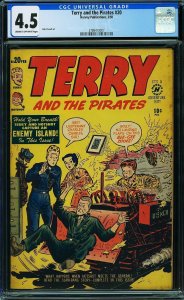 Terry and the Pirates Comics #20 (1950) CGC 4.5 VG+