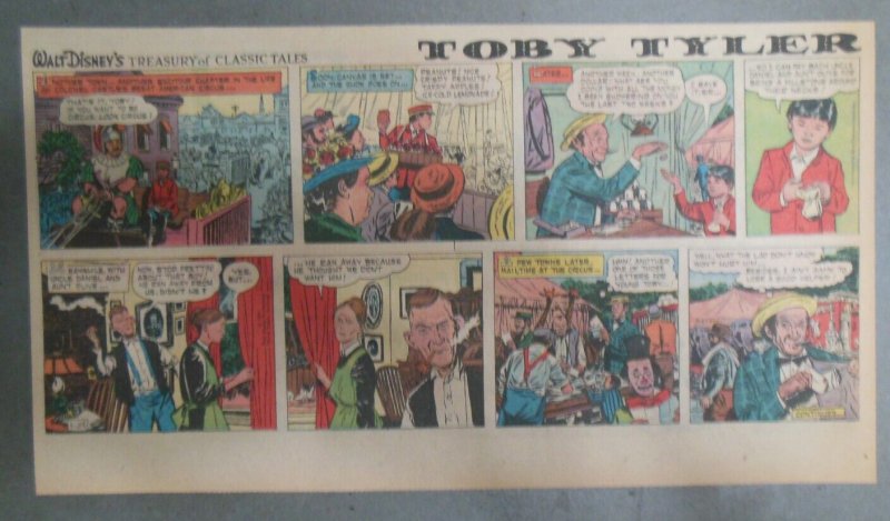 12/13 Walt Disney's Toby Tyler at the Circus from 1960 Size: ~7.5 x 15 inches