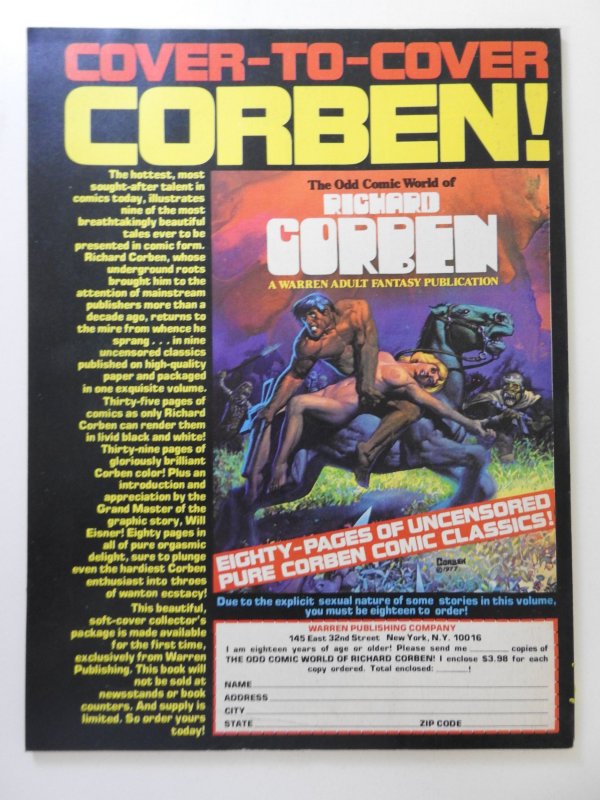 Vampirella #71 (1978) Barbara Leigh Photo Cover! Sharp VF Condition!