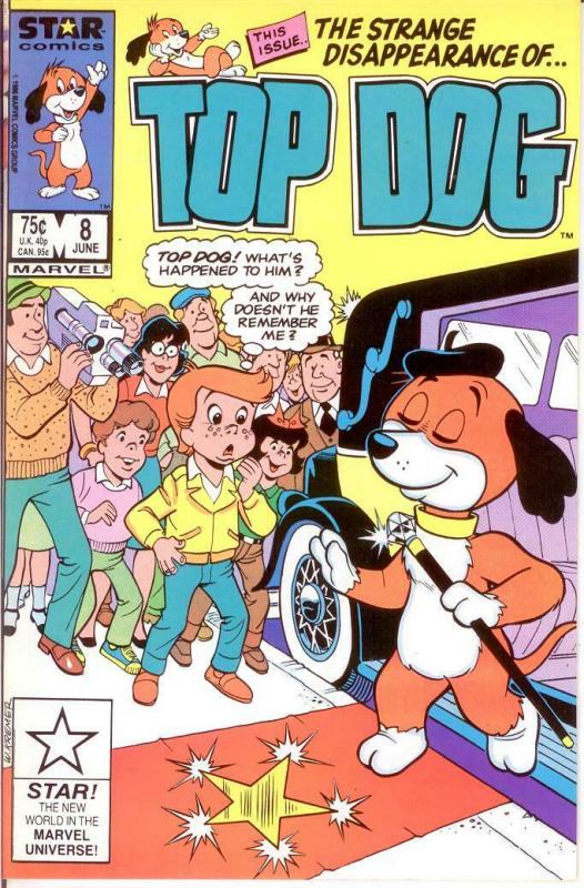 TOP DOG 8 VF-NM June 1986