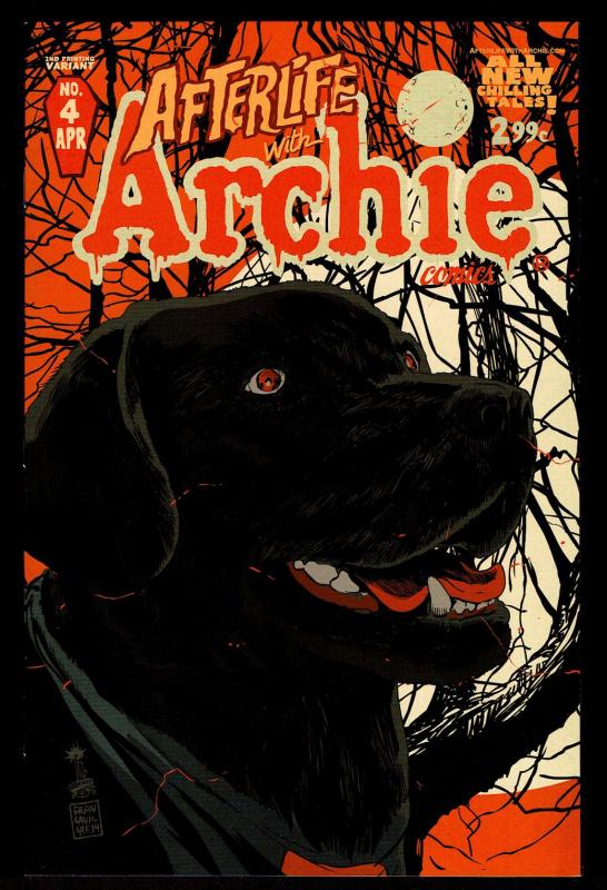 Afterlife With Archie #4 2nd Printing Variant Cover (Apr 2014, Archie)  8.0 VF