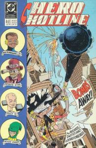 Hero Hotline #4 VF; DC | save on shipping - details inside