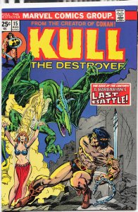 Kull the Destroyer #15 (1974) Kull