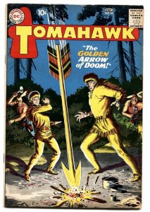 Tomahawk #65 1959-DC-greytone cover-Golden Arrow of Doom-Indians-VG+