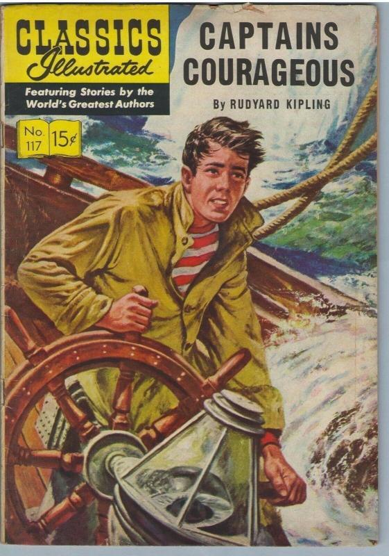 Classics Illustrated 117 (Original) Mar 1954 VG- (3.5)