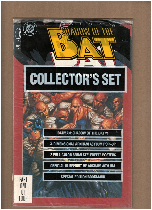 Batman Shadow of the Bat #1 DC Comics 1992 Sealed, Comic Has Musty Smell