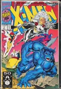 X-Men #1 Storm and Beast Cover (1991) X-Men [Key Issue]