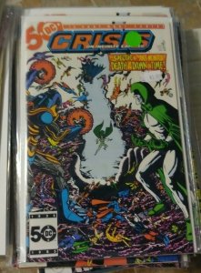 CRISIS ON INFINITE EARTHS # 10 DC COMICS 1985  ANTI MONITOR SPECTRE DEATH